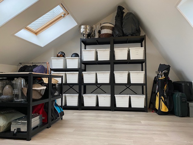 Opgeruimde zolder